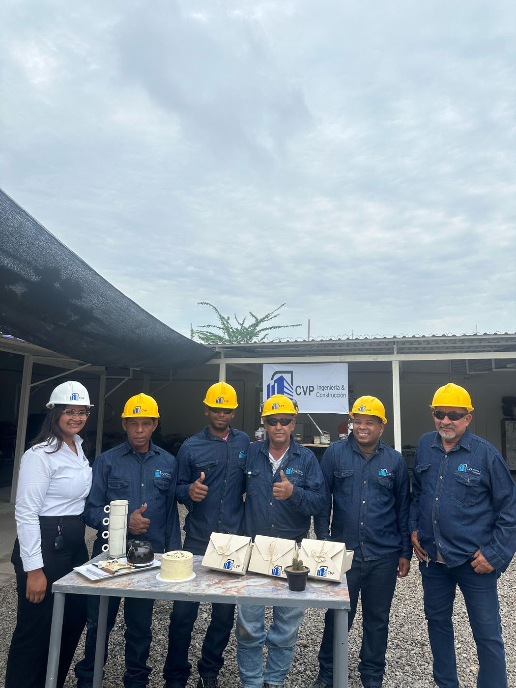 CVP team at the tubing factory in China