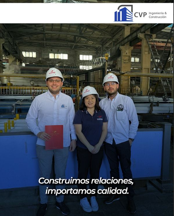 CVP team at the manufacturing plant, China