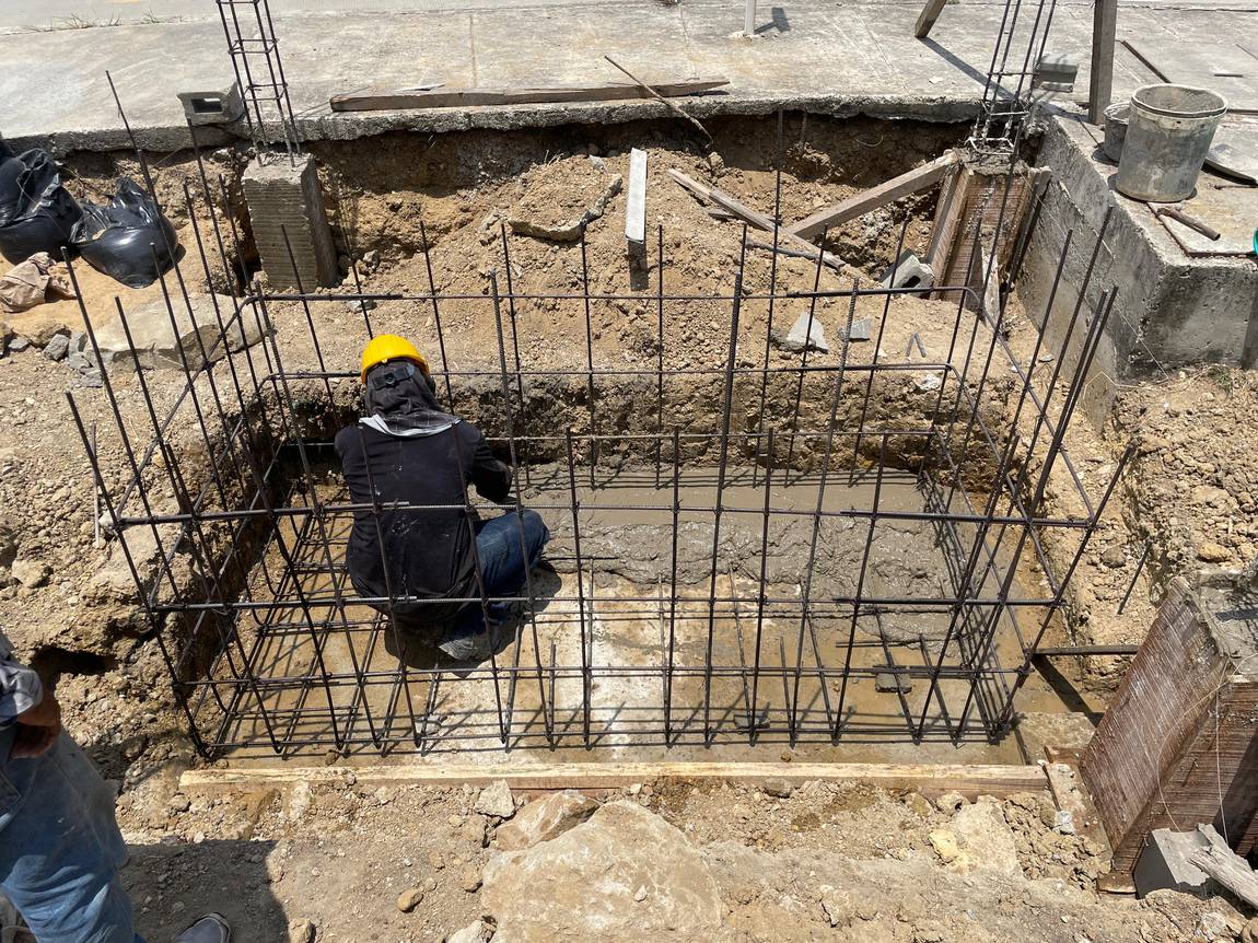 Foundations and civil works — Olímpica project